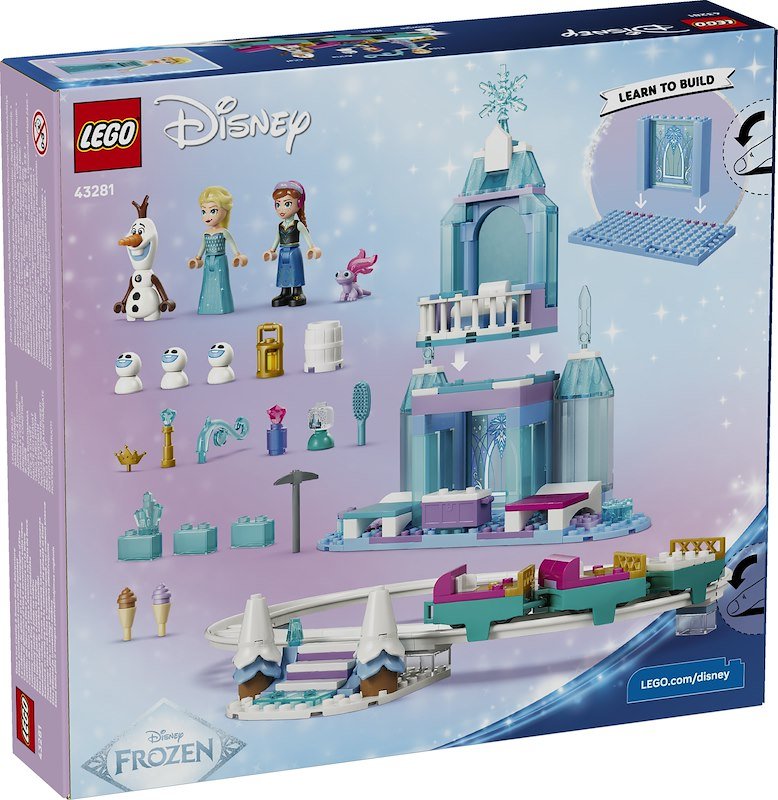 Lego® Castello di ghiaccio di Elsa e avventura sulla neve 43281