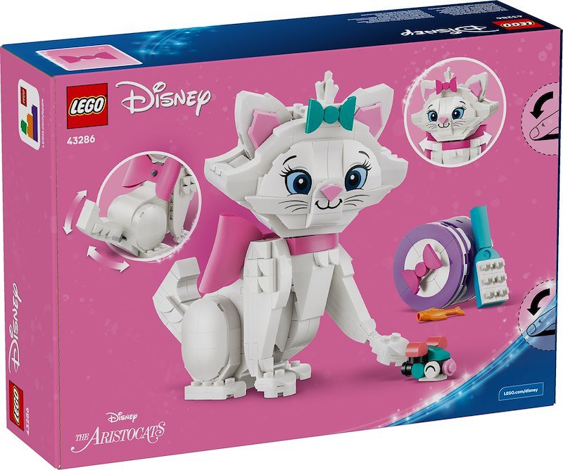 Lego® Adorabile Minou de Gli Aristogatti 43286