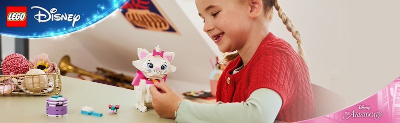 Lego® Adorabile Minou de Gli Aristogatti 43286