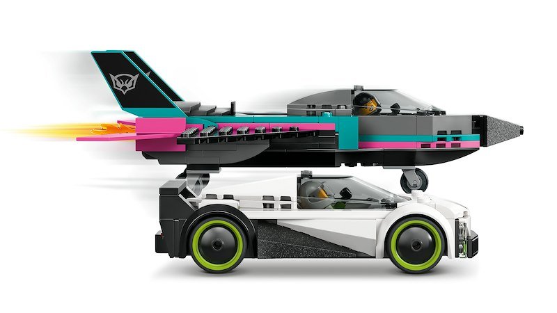 Lego® Jet contro Auto sportiva 60489