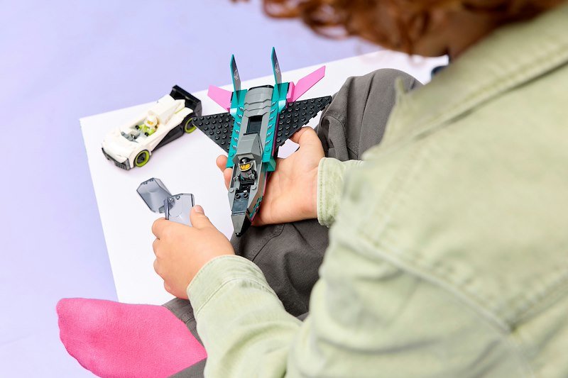 Lego® Jet contro Auto sportiva 60489