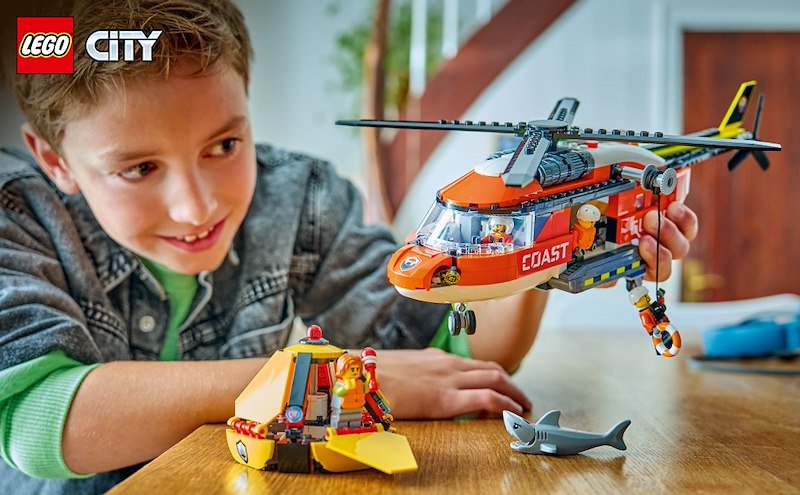 Lego® Elicottero della Guardia Costiera 60503