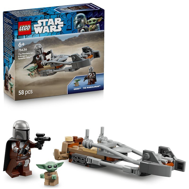 Lego® Star Wars Speeder Bike™ del Mandaloriano e di Grogu 75436