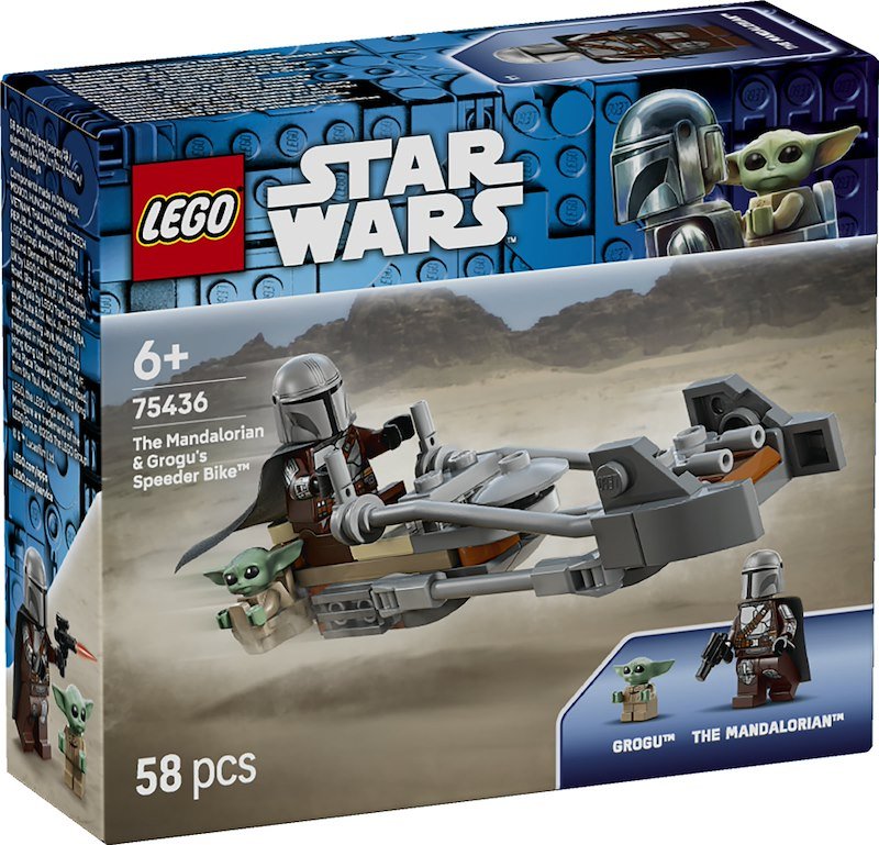 Lego® Star Wars Speeder Bike™ del Mandaloriano e di Grogu 75436