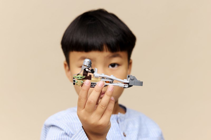 Lego® Star Wars Speeder Bike™ del Mandaloriano e di Grogu 75436