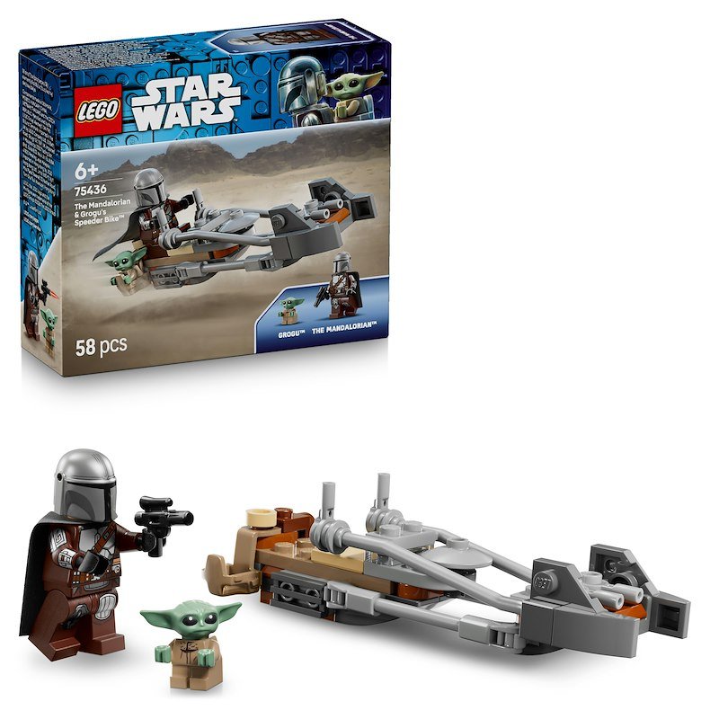 Lego® Star Wars Speeder Bike™ del Mandaloriano e di Grogu 75436