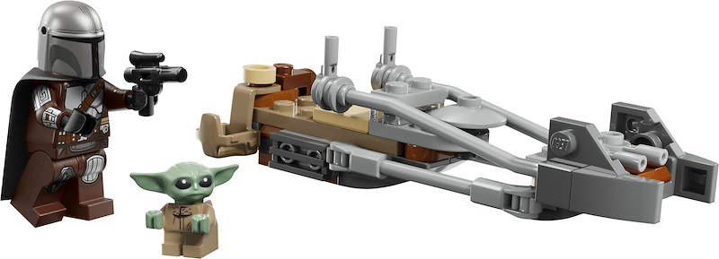 Lego® Star Wars Speeder Bike™ del Mandaloriano e di Grogu 75436