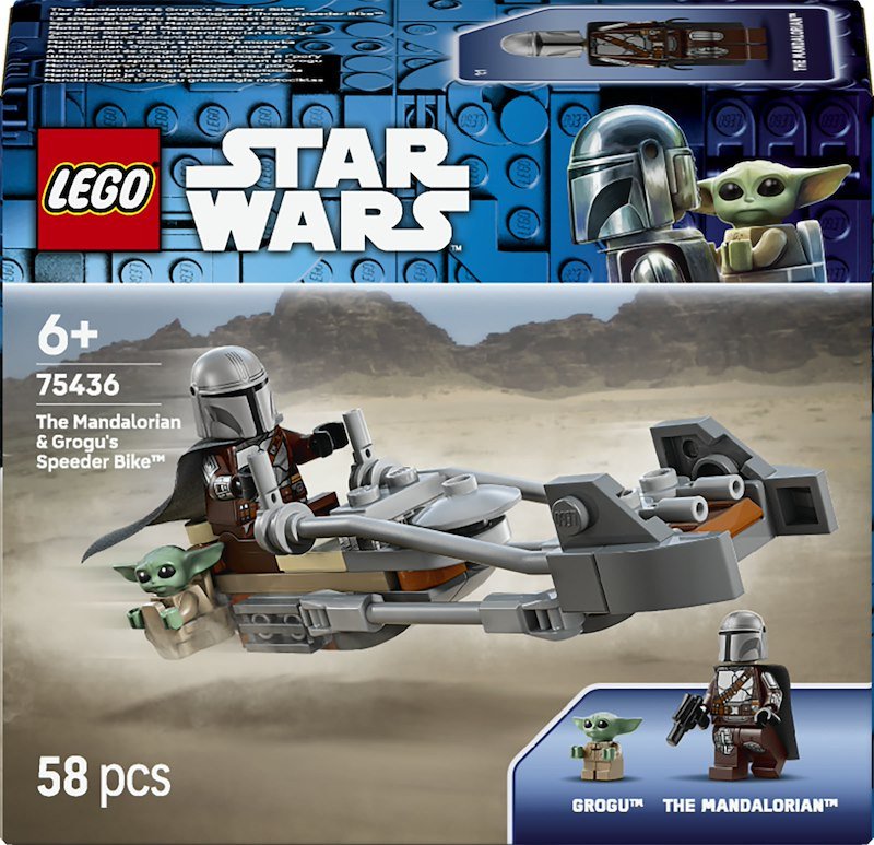Lego® Star Wars Speeder Bike™ del Mandaloriano e di Grogu 75436