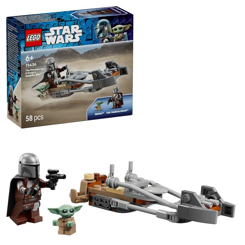 Lego® Star Wars Speeder Bike™ del Mandaloriano e di Grogu 75436
