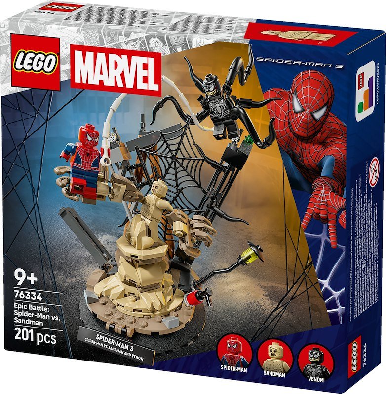 Lego Battaglia epica: Spider-Man vs. Sandman 76334