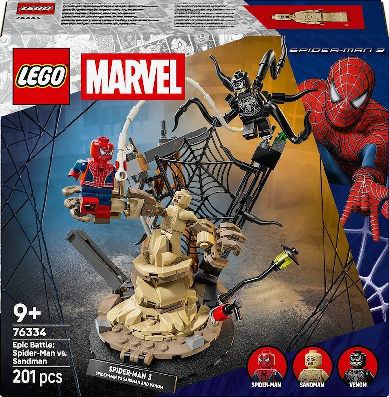 Lego Battaglia epica: Spider-Man vs. Sandman 76334