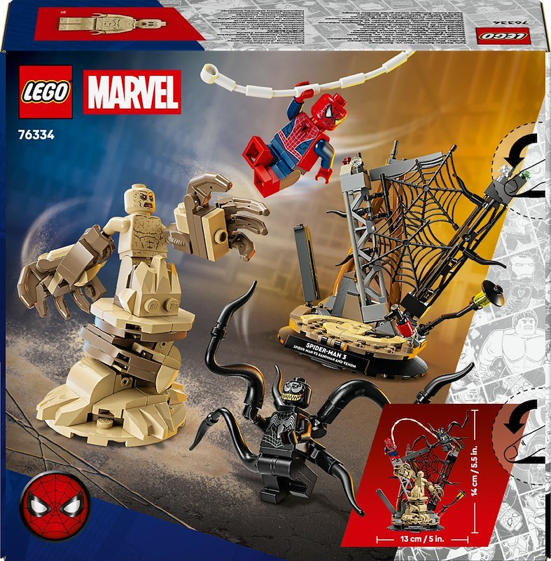 Lego Battaglia epica: Spider-Man vs. Sandman 76334