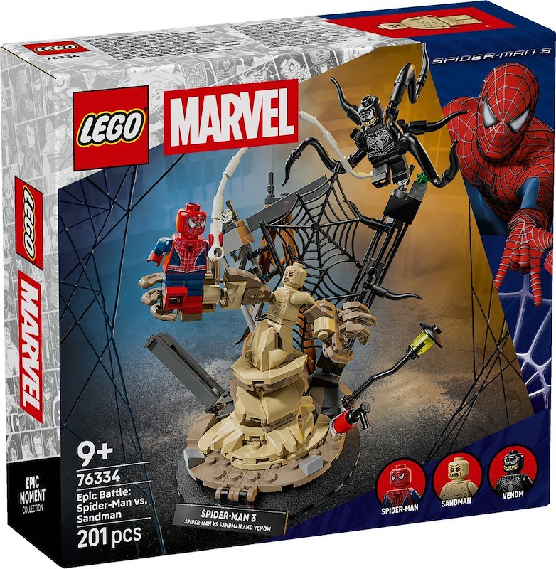 Lego Battaglia epica: Spider-Man vs. Sandman 76334