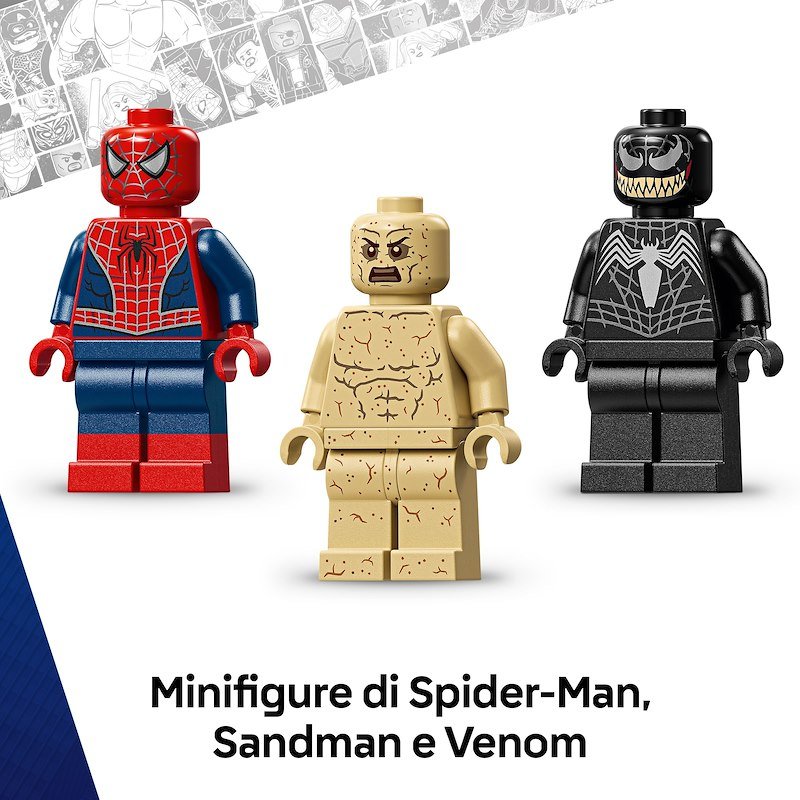 Lego Battaglia epica: Spider-Man vs. Sandman 76334