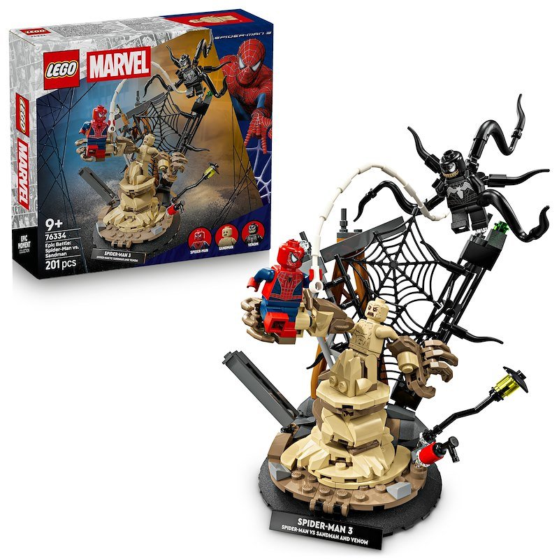 Lego Battaglia epica: Spider-Man vs. Sandman 76334