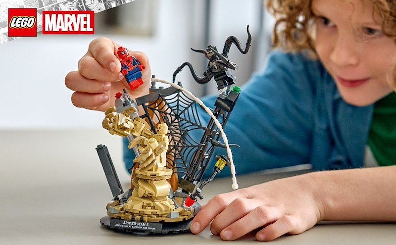 Lego Battaglia epica: Spider-Man vs. Sandman 76334
