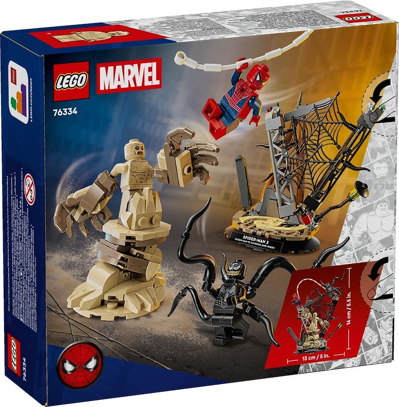 Lego Battaglia epica: Spider-Man vs. Sandman 76334