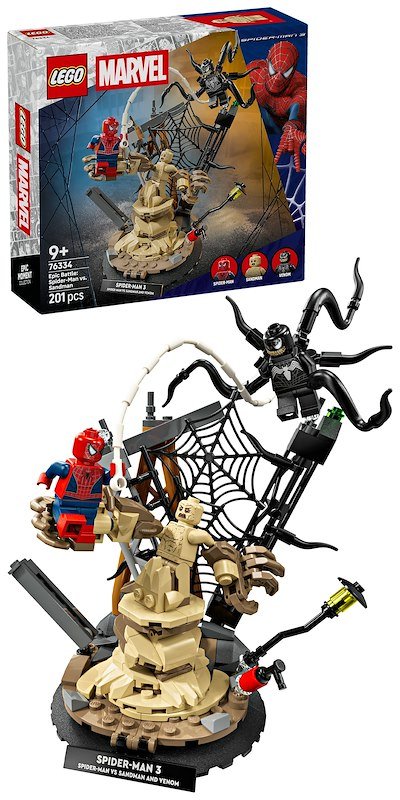 Lego Battaglia epica: Spider-Man vs. Sandman 76334