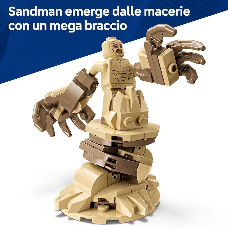 Lego Battaglia epica: Spider-Man vs. Sandman 76334