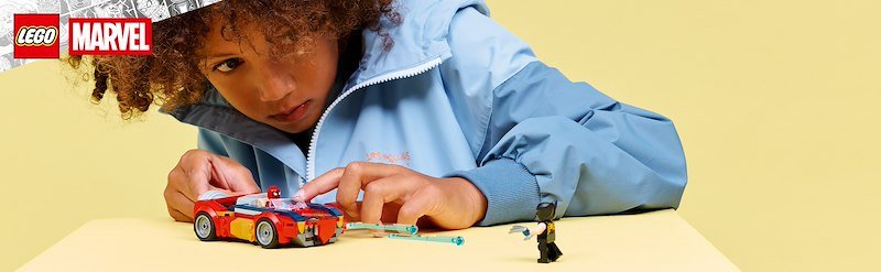 Lego Auto di Spider-Man vs. Venomized Wolverine 76336