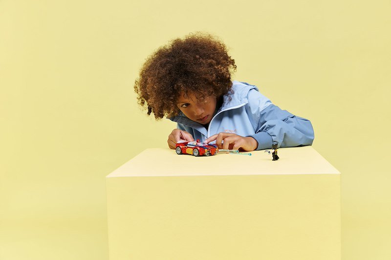 Lego Auto di Spider-Man vs. Venomized Wolverine 76336