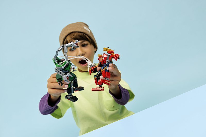 Lego Battaglia mech: Spider-Man vs. Doc Ock 76338