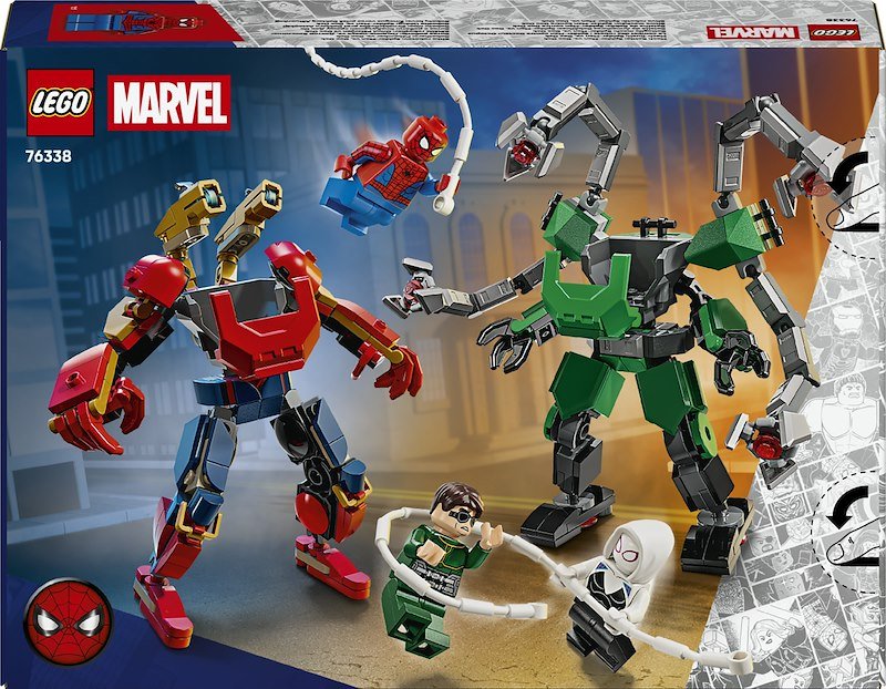 Lego Battaglia mech: Spider-Man vs. Doc Ock 76338