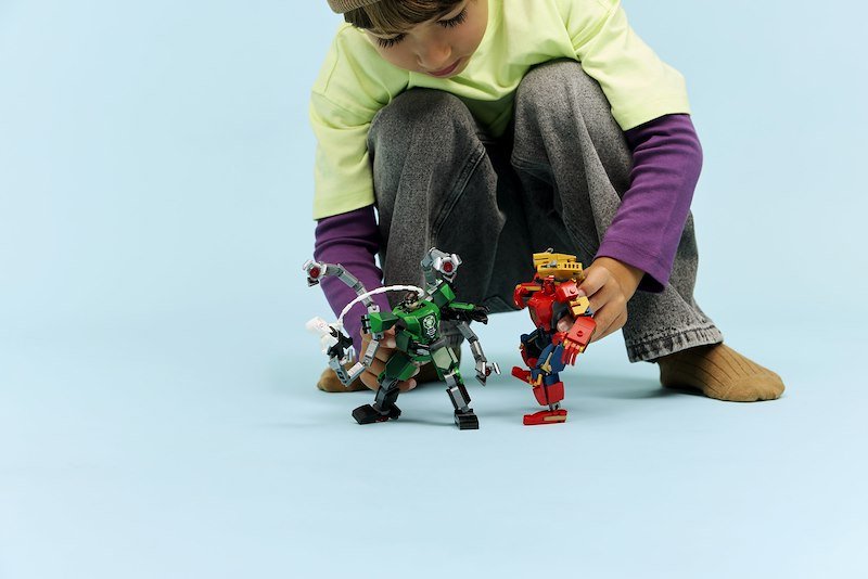 Lego Battaglia mech: Spider-Man vs. Doc Ock 76338