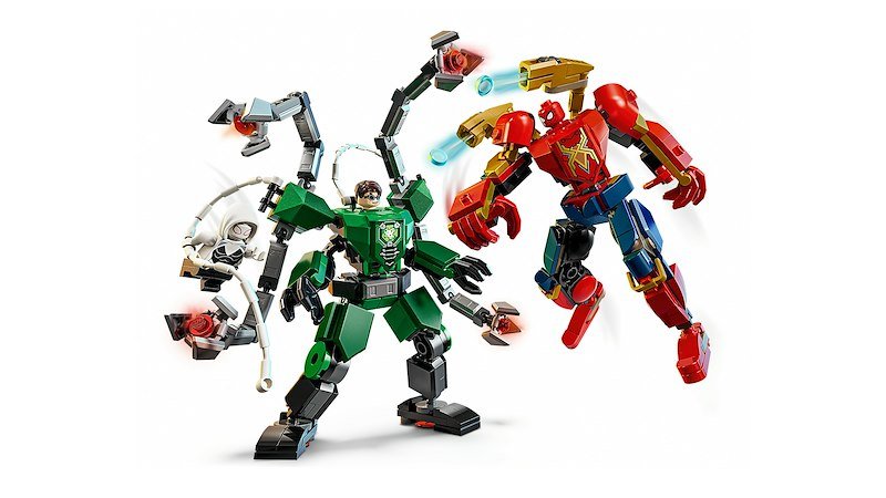 Lego Battaglia mech: Spider-Man vs. Doc Ock 76338
