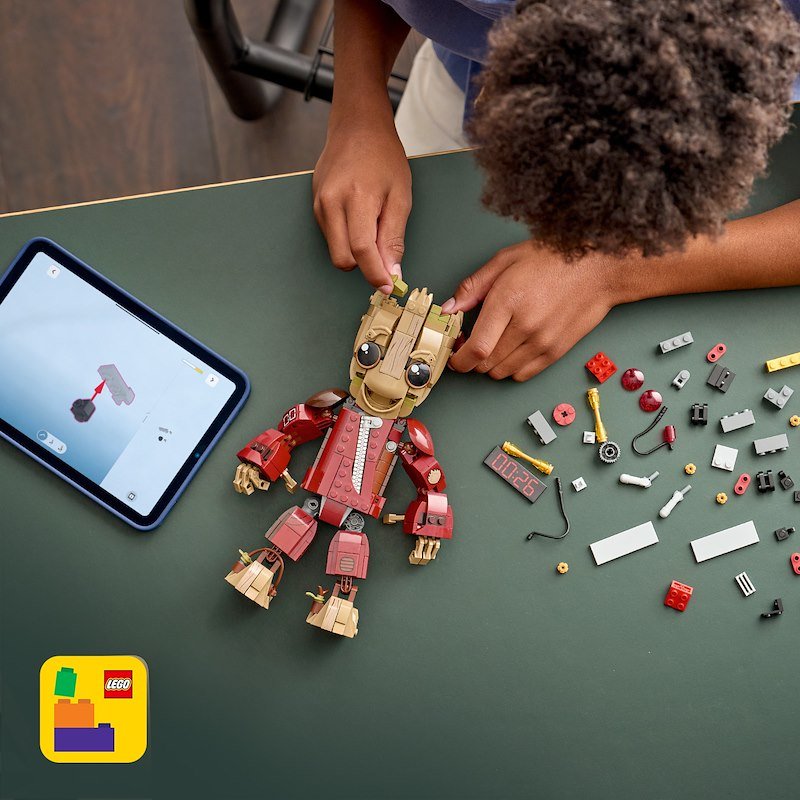 Lego Groot in tuta da Ravager 76341