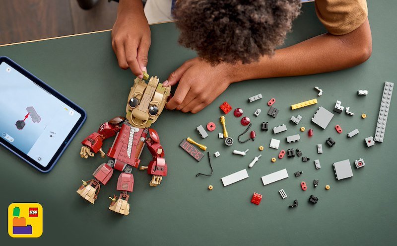 Lego Groot in tuta da Ravager 76341