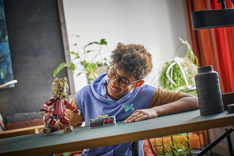 Lego Groot in tuta da Ravager 76341