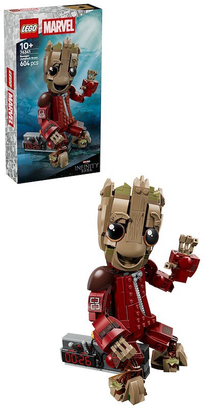 Lego Groot in tuta da Ravager 76341