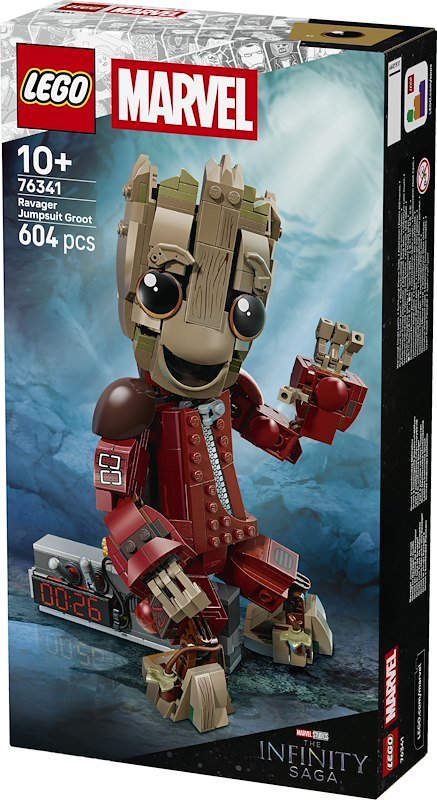 Lego Groot in tuta da Ravager 76341