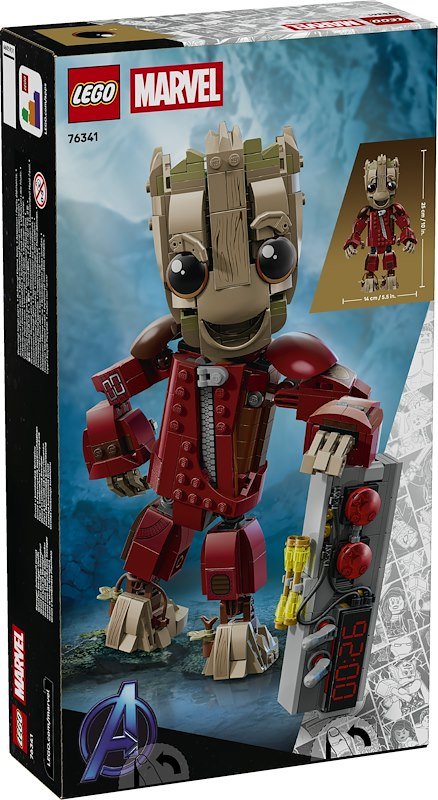 Lego Groot in tuta da Ravager 76341