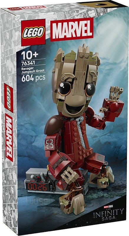 Lego Groot in tuta da Ravager 76341