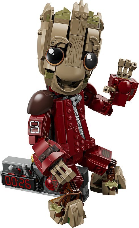 Lego Groot in tuta da Ravager 76341