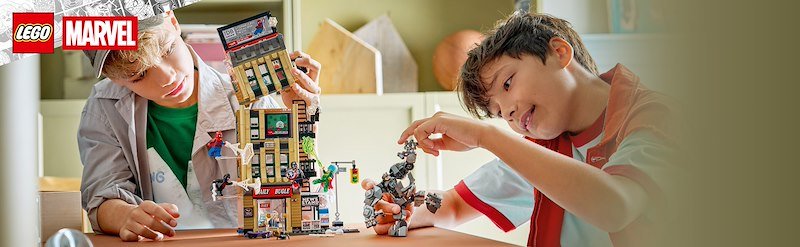 Lego Spider-Man vs. Mysterio: il Daily Bugle 76342