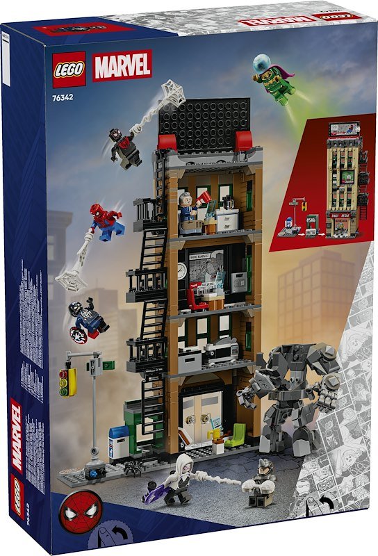 Lego Spider-Man vs. Mysterio: il Daily Bugle 76342