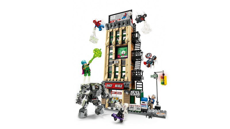 Lego Spider-Man vs. Mysterio: il Daily Bugle 76342