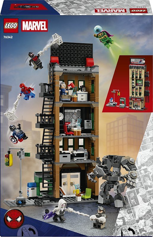 Lego Spider-Man vs. Mysterio: il Daily Bugle 76342