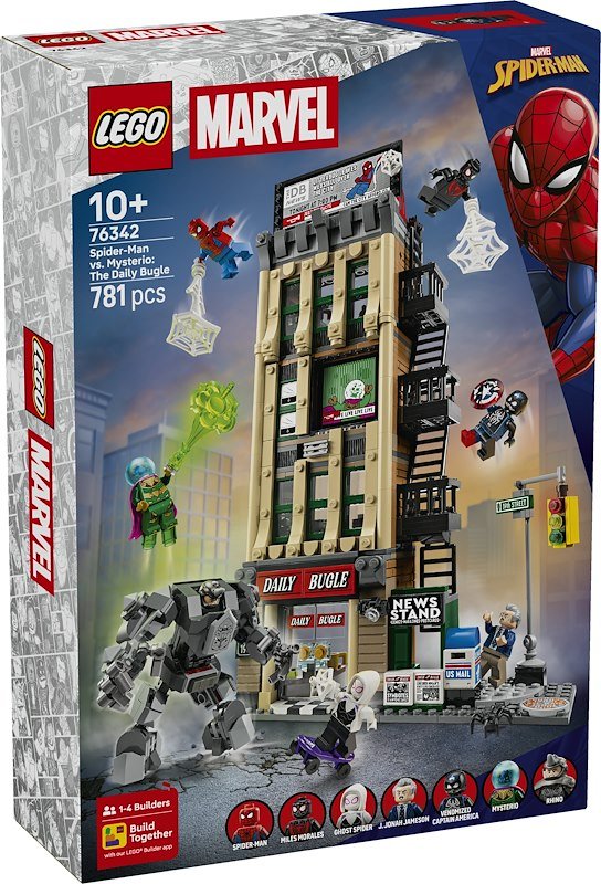 Lego Spider-Man vs. Mysterio: il Daily Bugle 76342