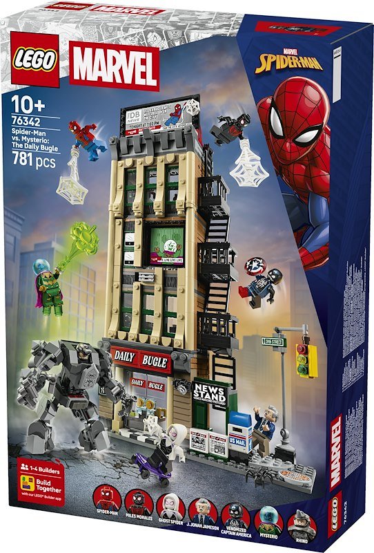 Lego Spider-Man vs. Mysterio: il Daily Bugle 76342