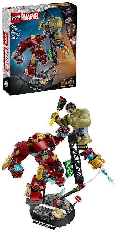 Lego Battaglia epica: Hulkbuster vs. The Hulk 76343
