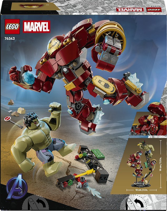 Lego Battaglia epica: Hulkbuster vs. The Hulk 76343