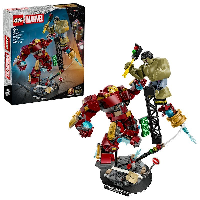 Lego Battaglia epica: Hulkbuster vs. The Hulk 76343