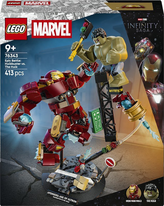 Lego Battaglia epica: Hulkbuster vs. The Hulk 76343