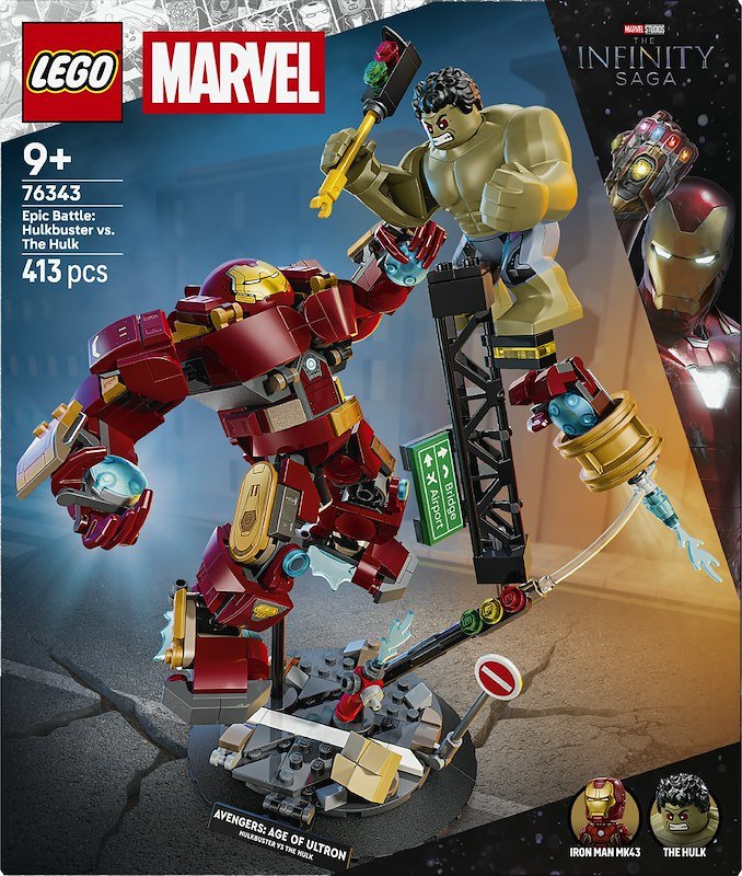Lego Battaglia epica: Hulkbuster vs. The Hulk 76343