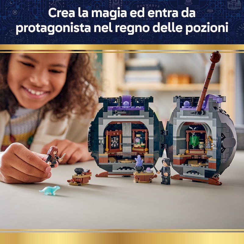 Lego® Calderone: Lezione di pozioni segrete 76464