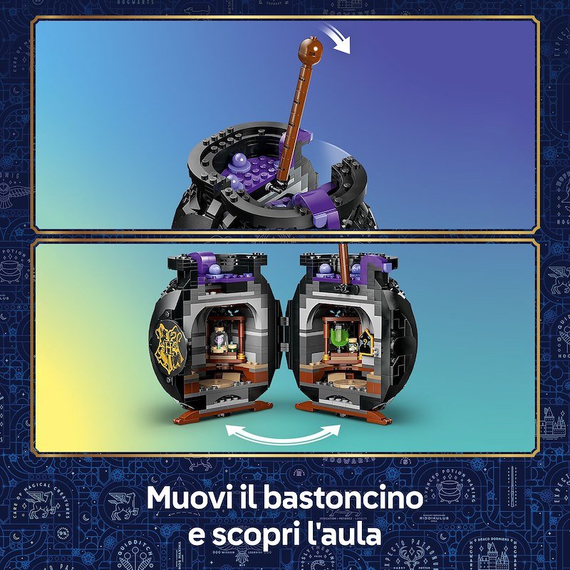 Lego® Calderone: Lezione di pozioni segrete 76464